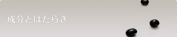 成分とはたらき
